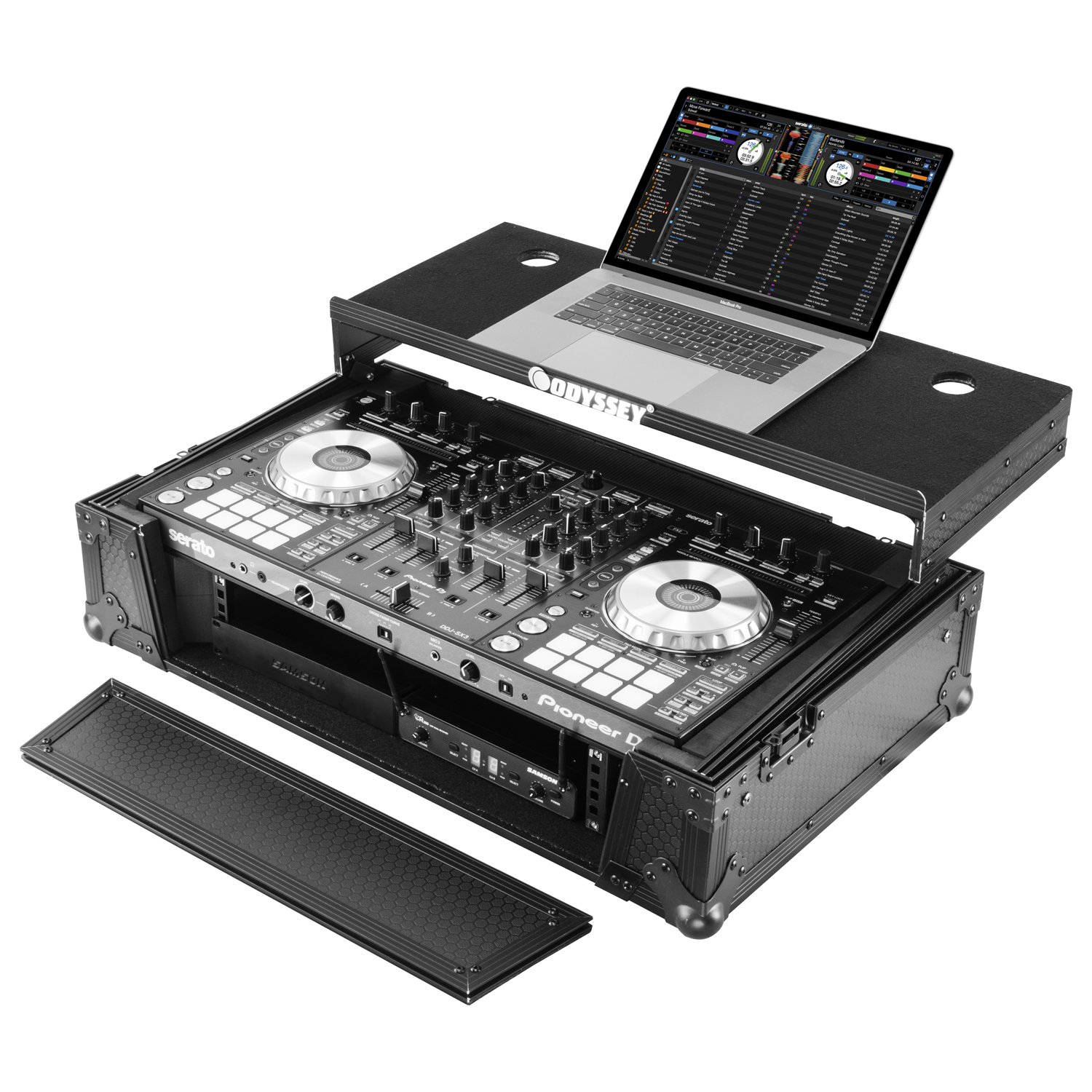 Custom Fit for Pioneer DDJ-SX3 Industrial Board Glide Style 2U Case