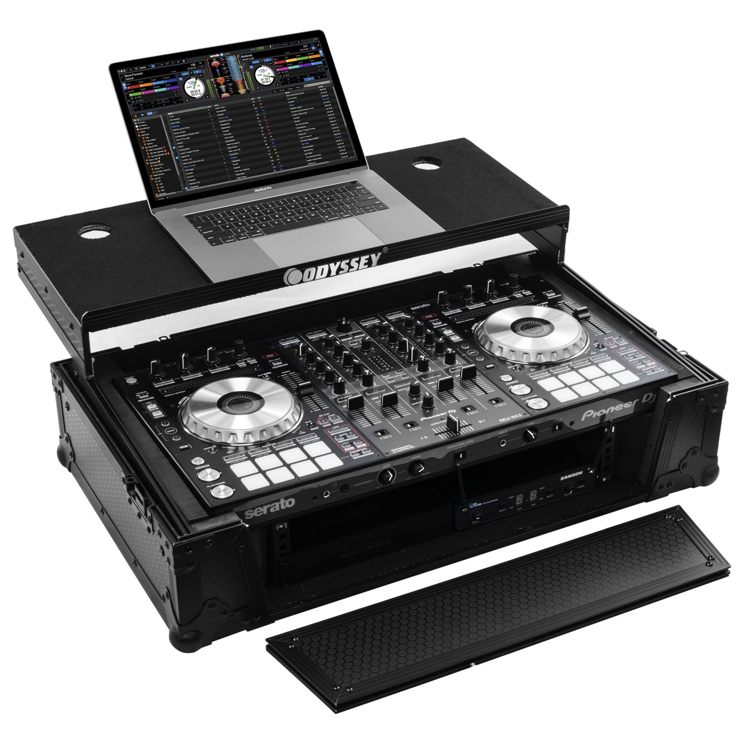 Custom Fit for Pioneer DDJ-SX3 Industrial Board Glide Style 2U Case - Image 3