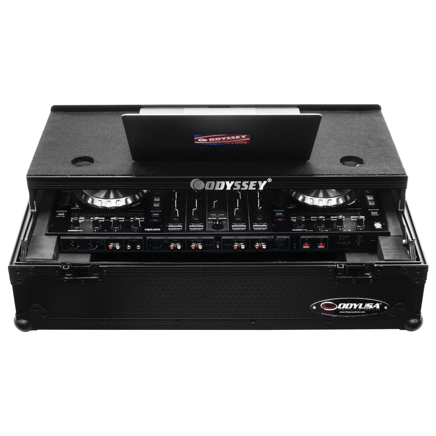 Custom Fit for Pioneer DDJ-SX3 Industrial Board Glide Style 2U Case - Image 4