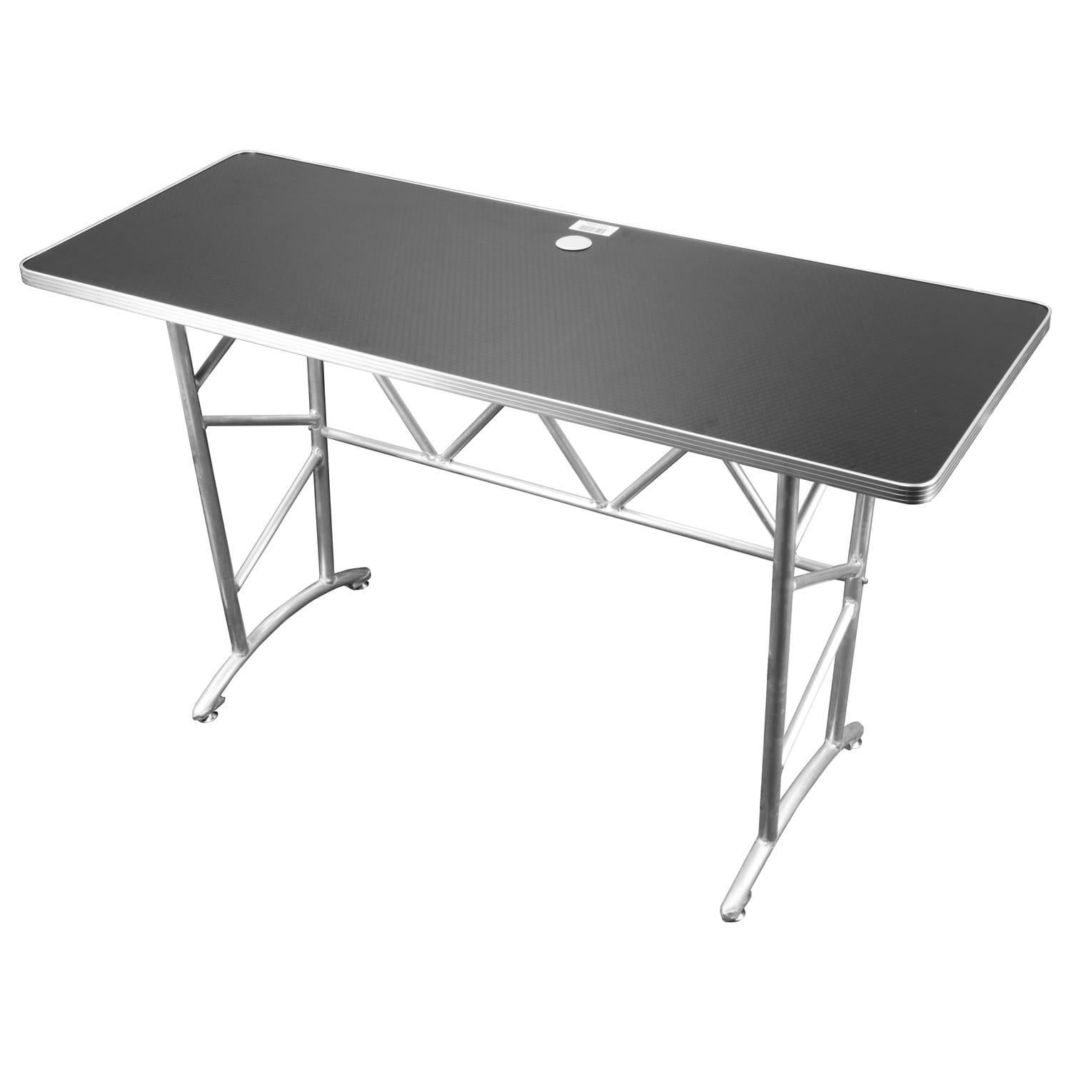 Odyssey 60" x 23.75" Hex Texture Pattern Tabletop DJ Truss Table