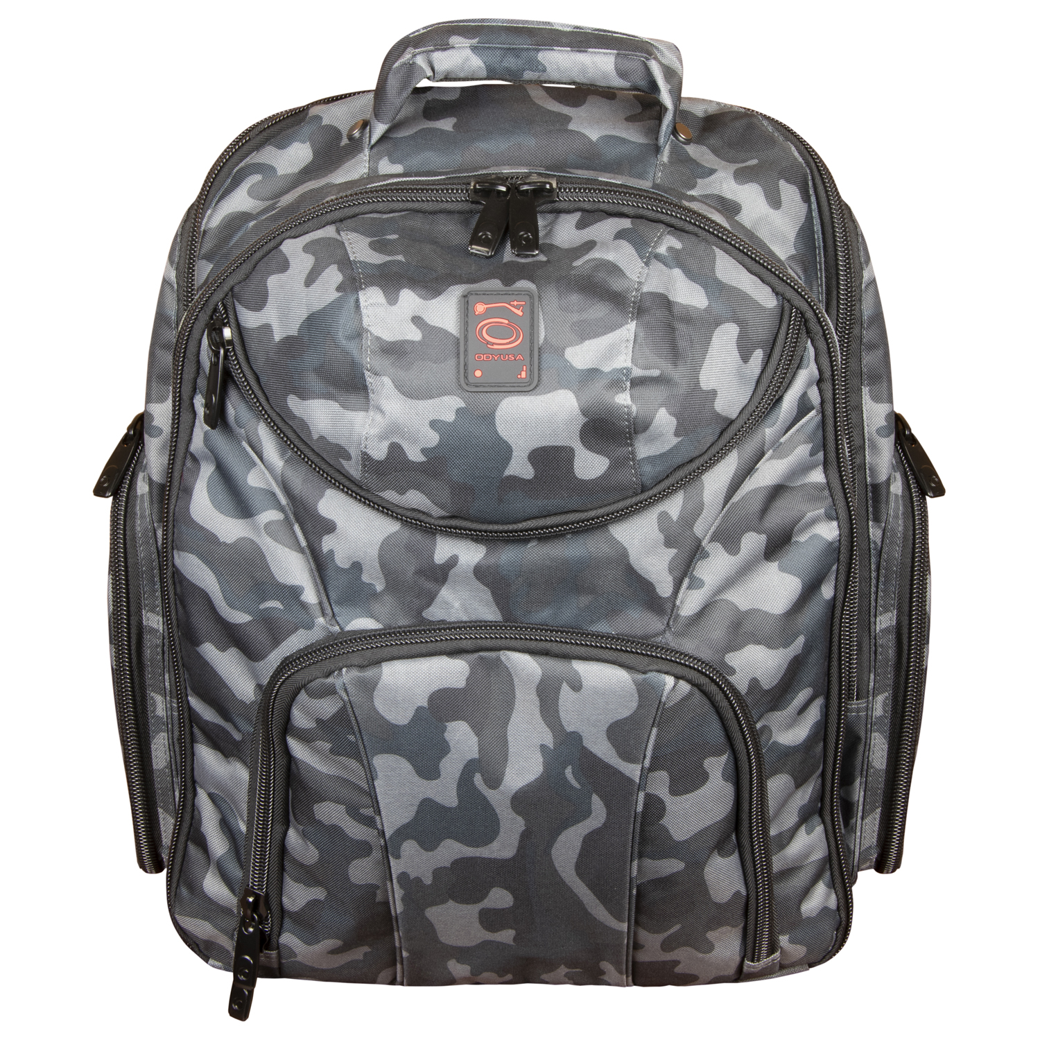 Gray Camouflage Digital Gear Backpack