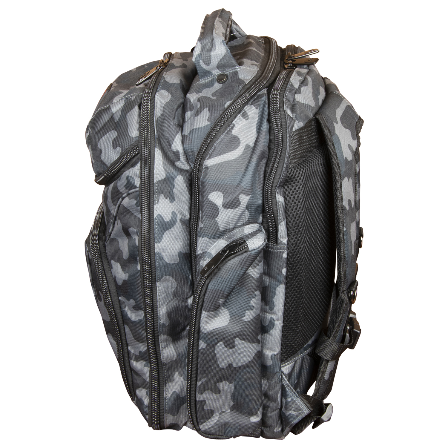 Gray Camouflage Digital Gear Backpack - Image 4