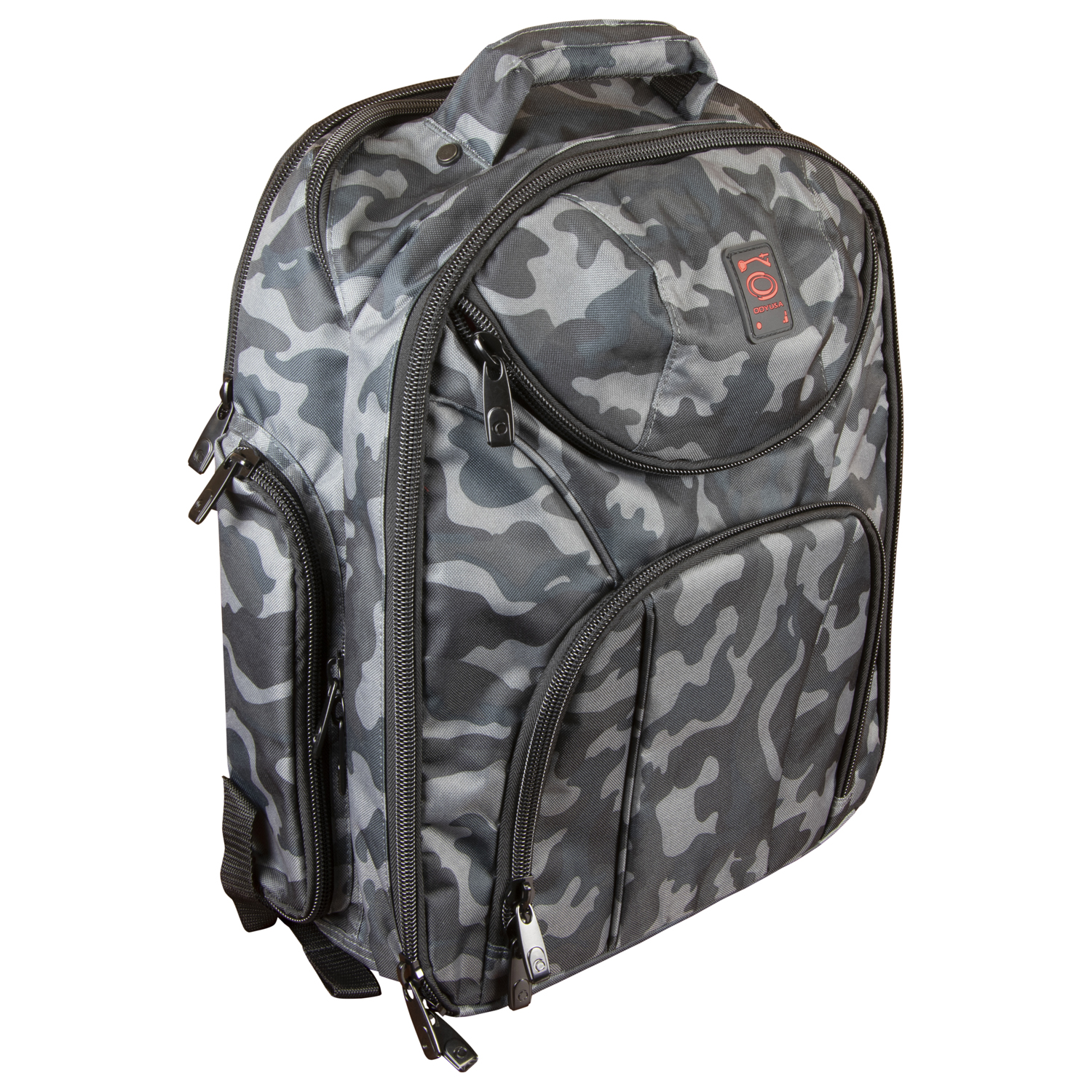 Gray Camouflage Digital Gear Backpack - Image 6