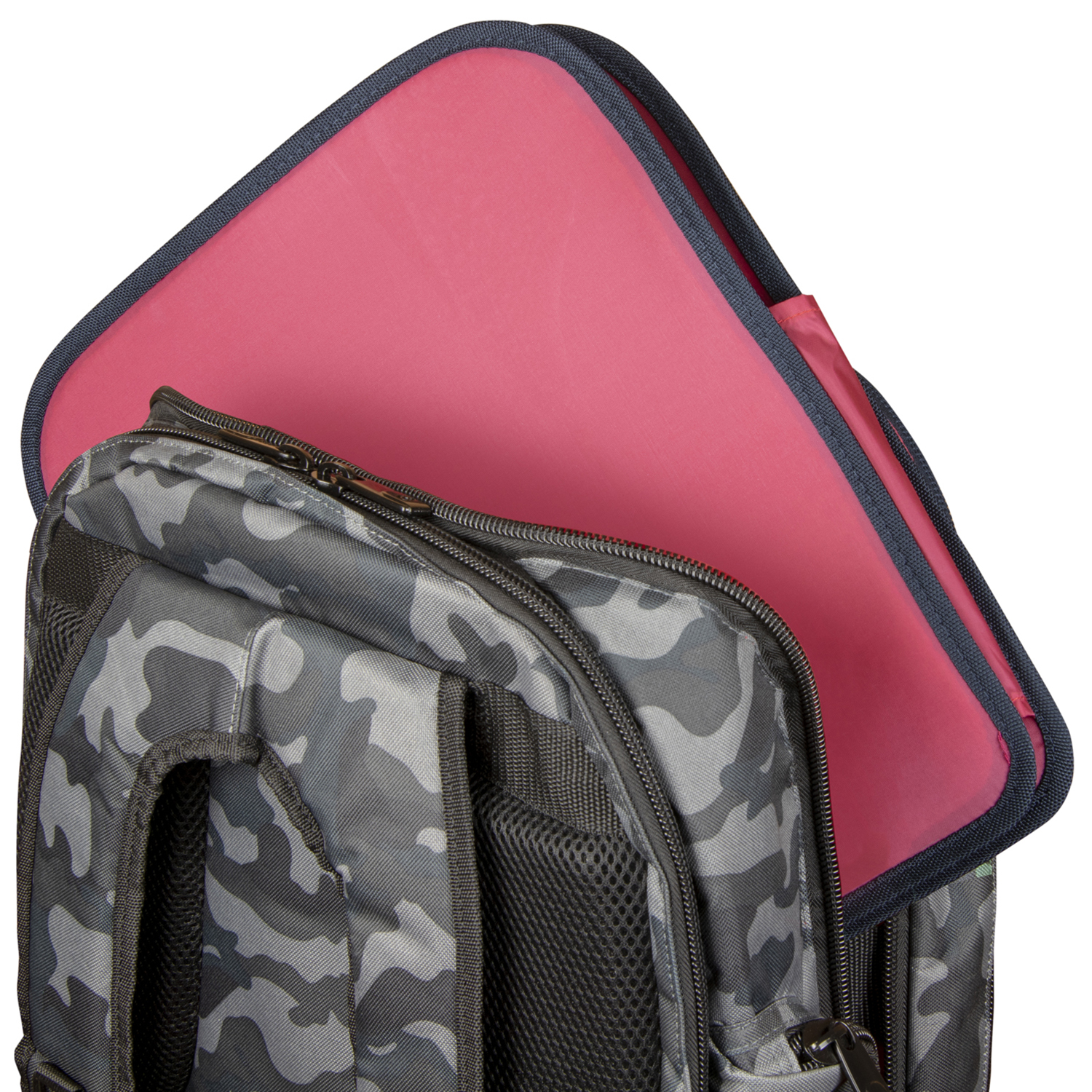 Gray Camouflage Digital Gear Backpack - Image 10