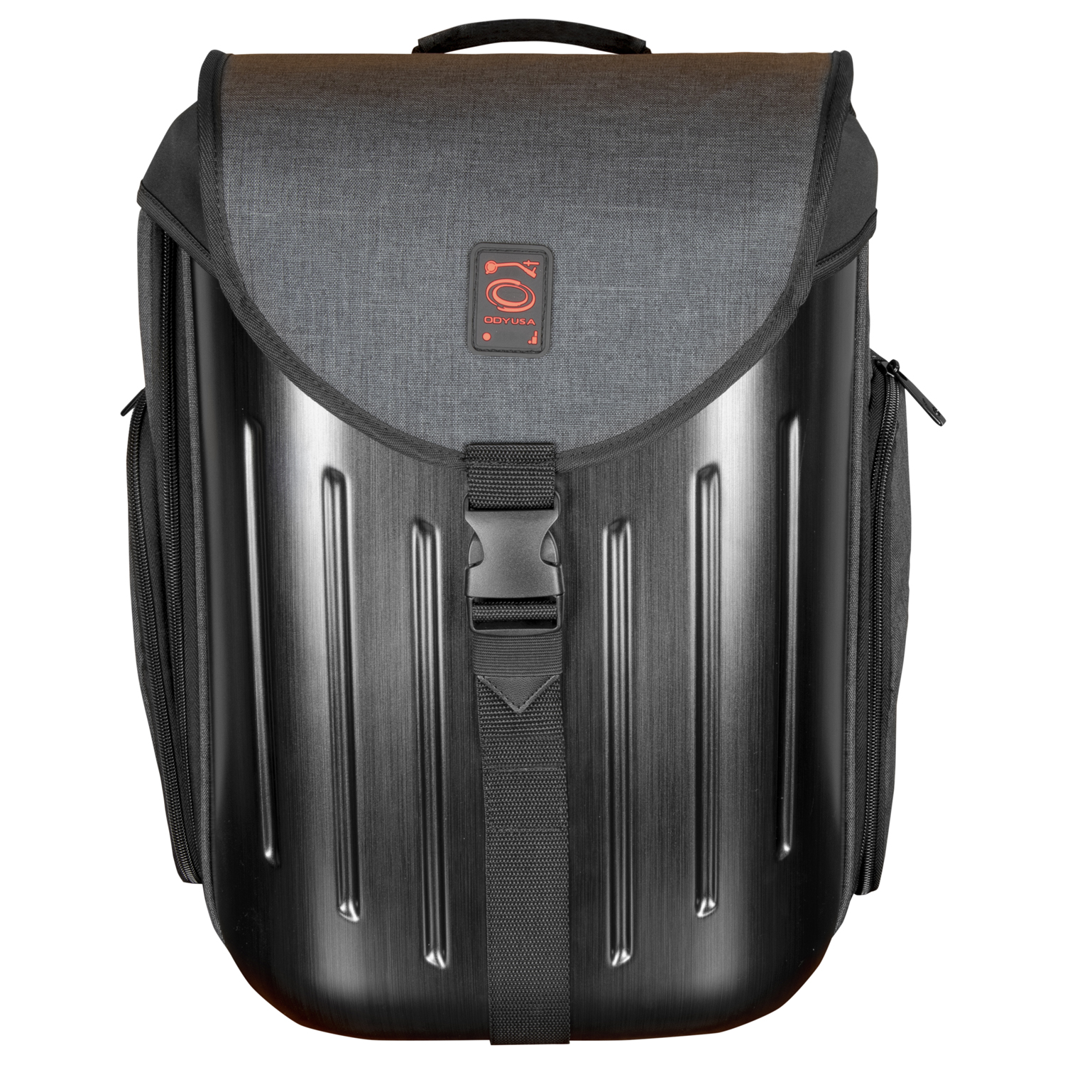 Charcoal Black Hard Shell DJ Backpack - Image 2
