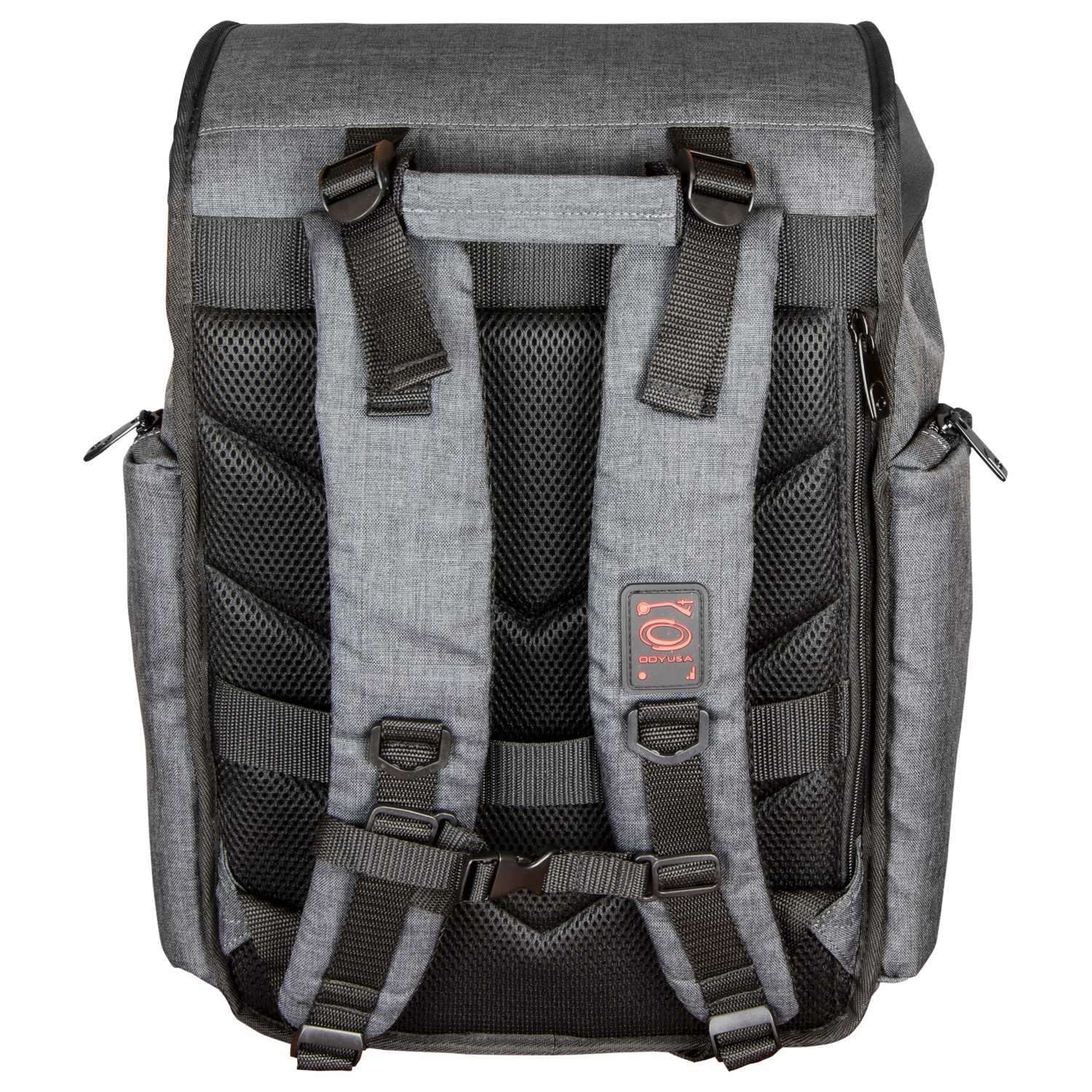 Charcoal Black Hard Shell DJ Backpack - Image 4