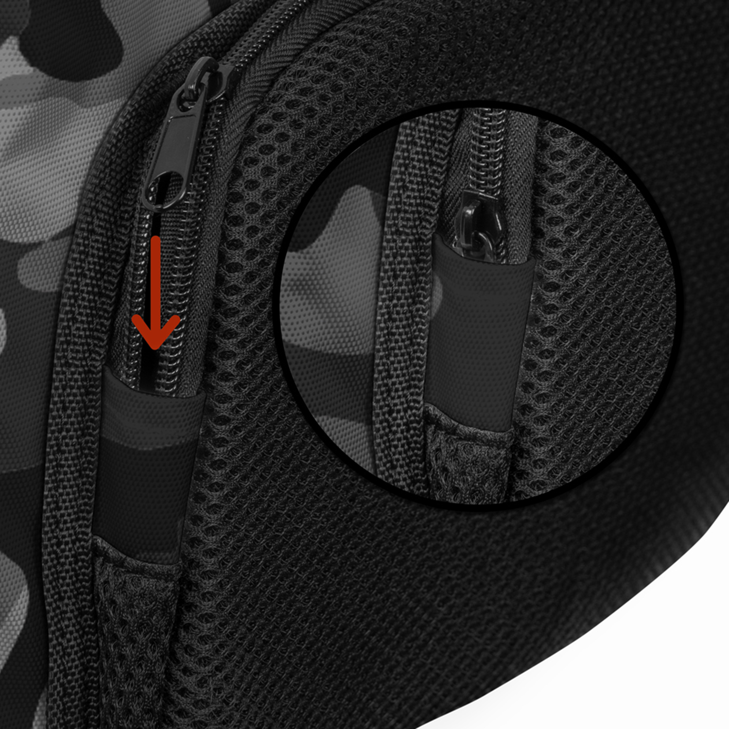 Backtrak XL DJ Backpack Gray Camouflage - Image 13