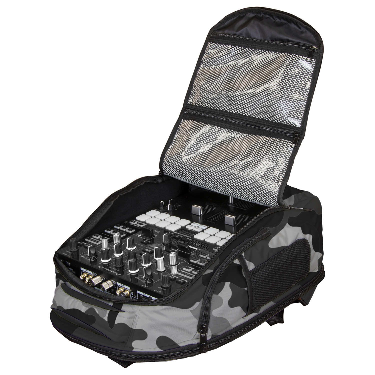 Backtrak XL DJ Backpack Gray Camouflage - Image 18