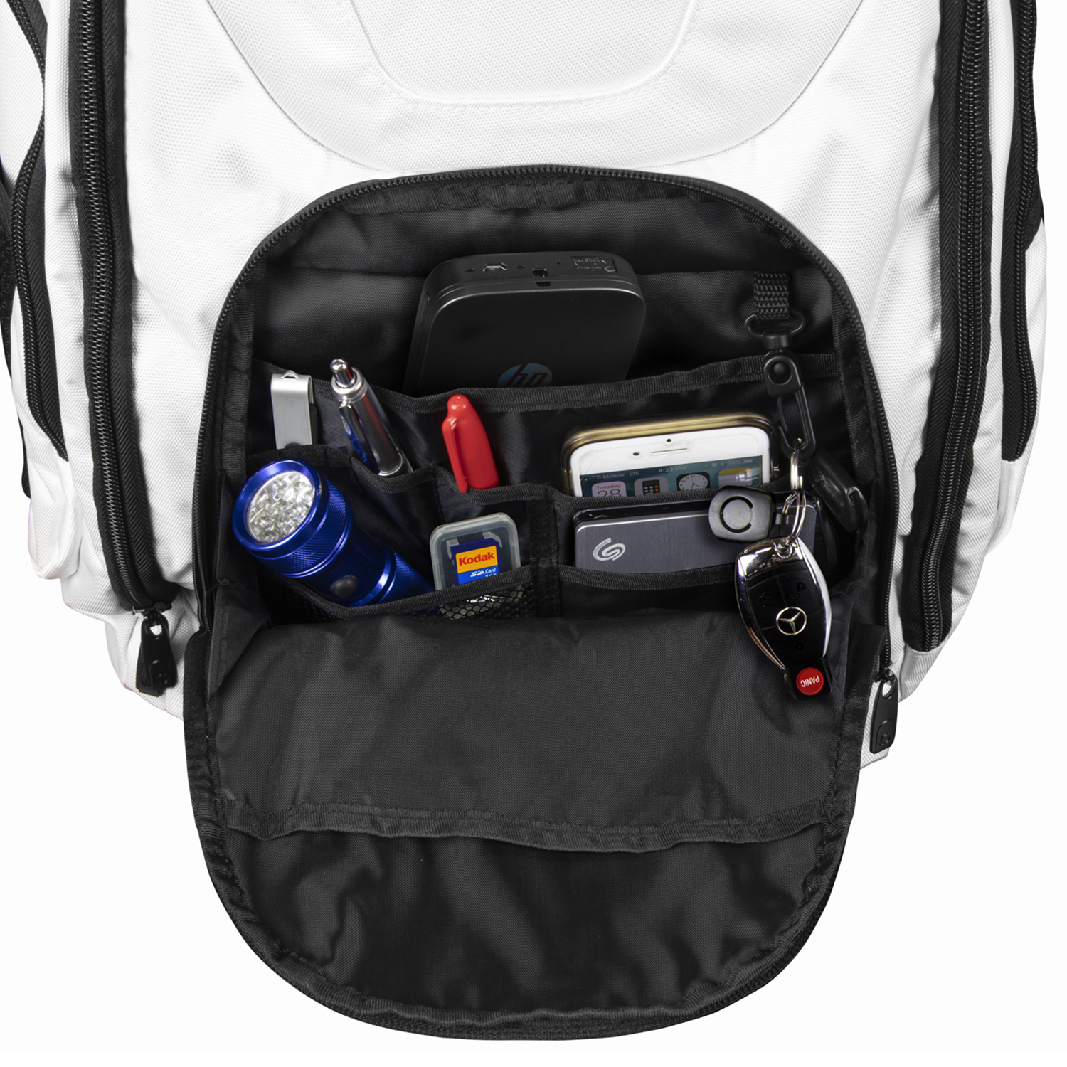 Backtrak XL DJ Backpack White - Image 10