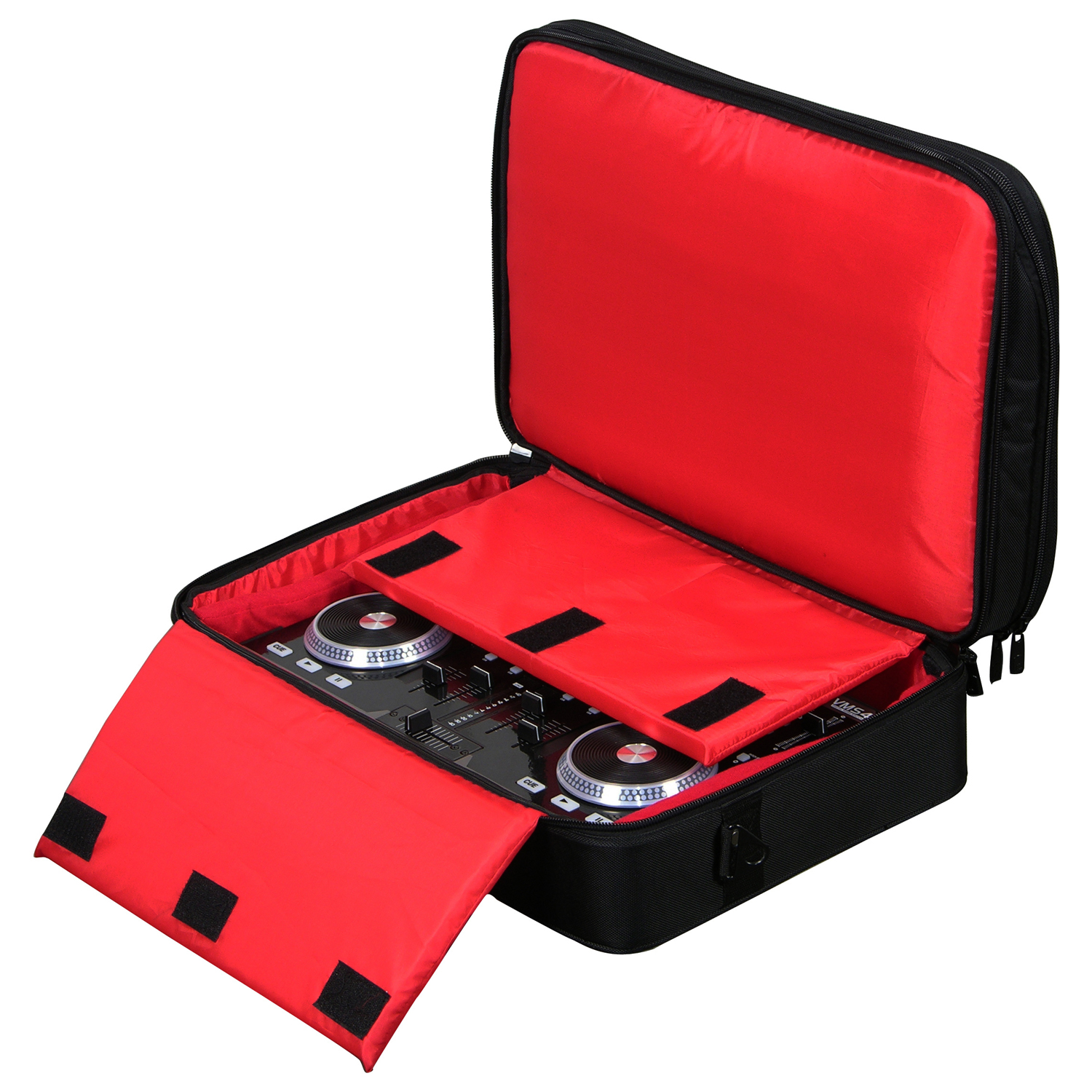 Extra Large DJ Controller Mixer Media Player Case with Additional Carrying Bag - Image 6