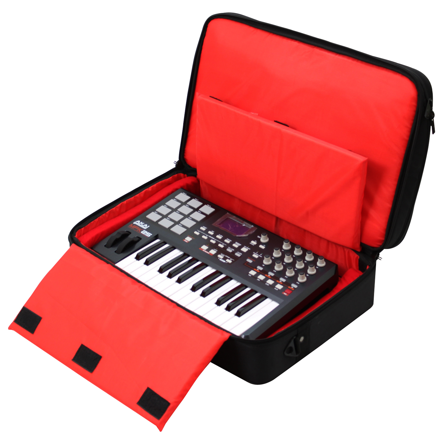 Extra Large DJ Controller Mixer Media Player Case with Additional Carrying Bag - Image 10