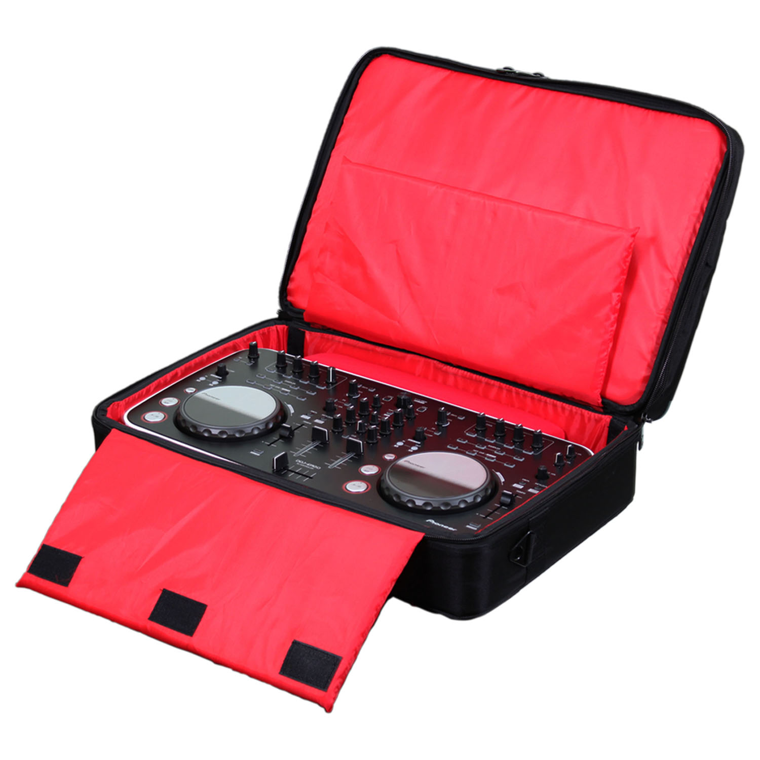 Extra Large DJ Controller Mixer Media Player Case with Additional Carrying Bag - Image 12