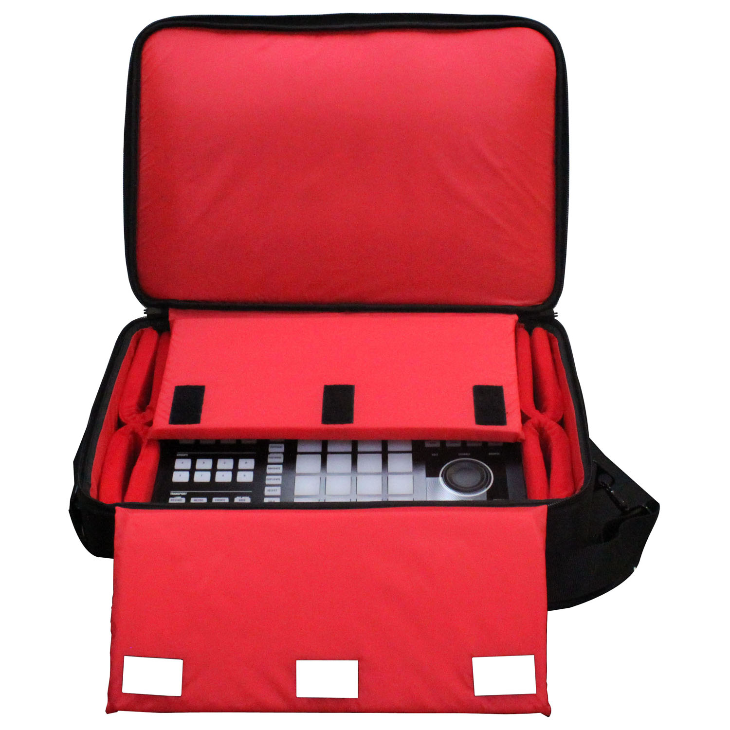 Extra Large DJ Controller Mixer Media Player Case with Additional Carrying Bag - Image 14