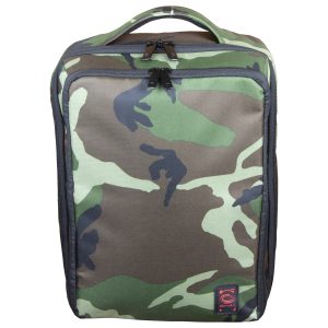 Green Camouflage Compact Premium DJ Backpack