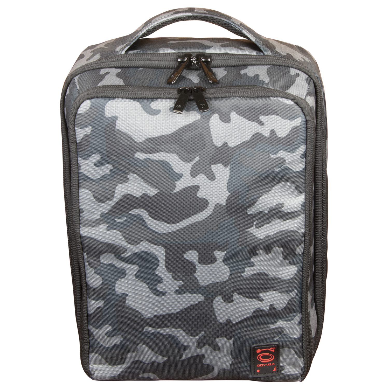 Gray Camouflage Compact Premium DJ Backpack - Image 3