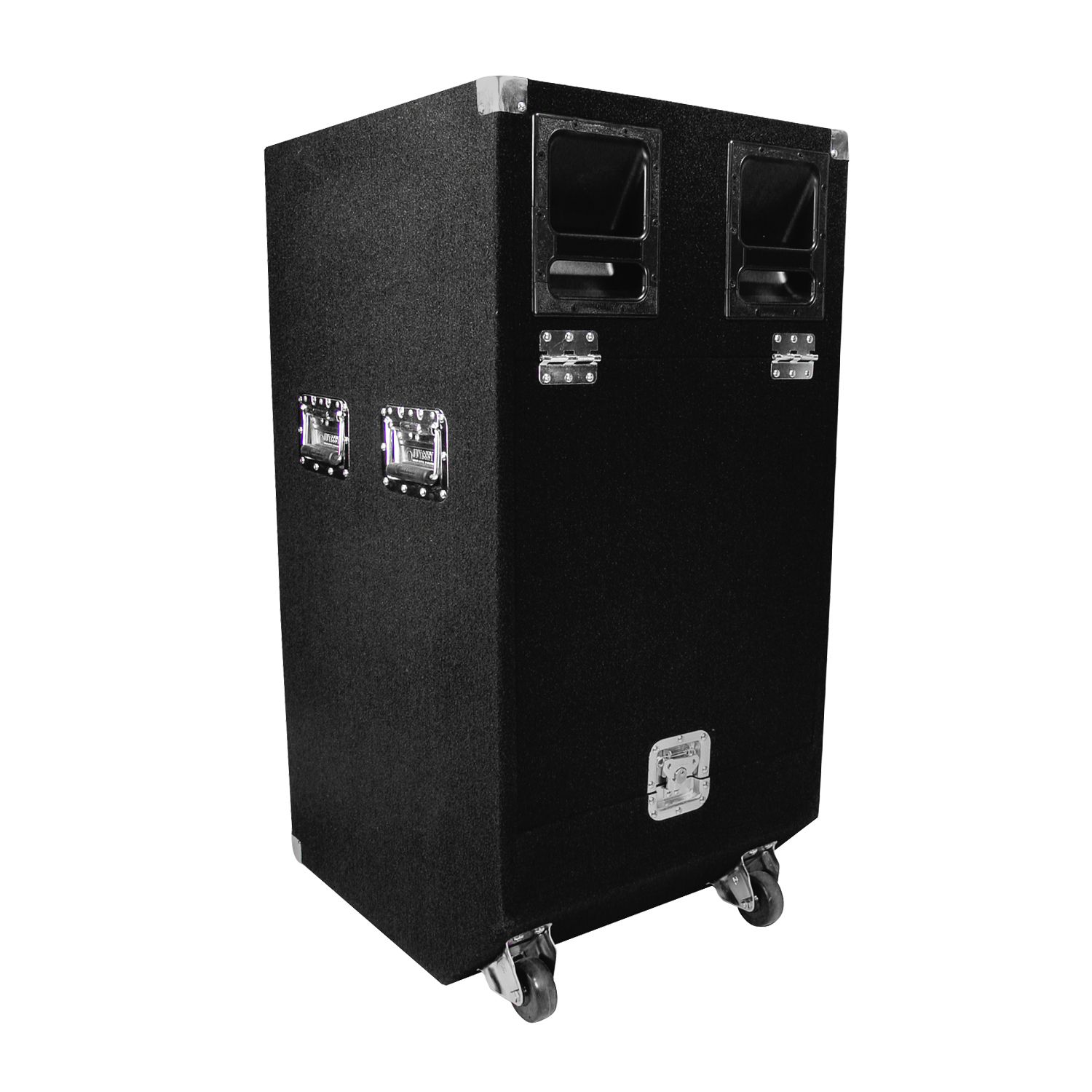 11U Top Slanted 17U Bottom Vertical Pro Carpet Combo Tilt Rack - Image 2