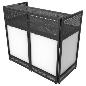 Odyssey 50" Wide Surface DJ and Live Sound Booth with Removable Top