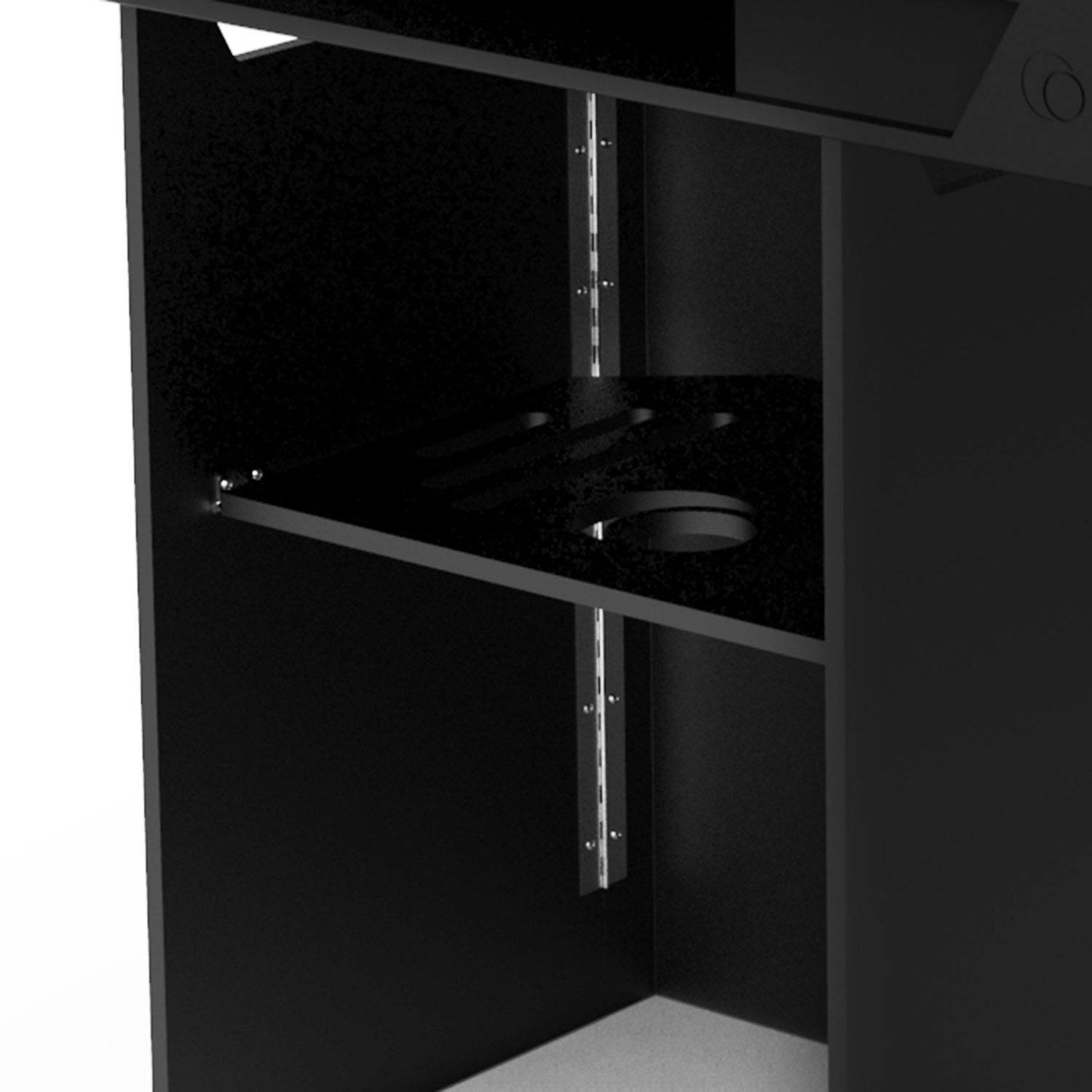 DJ Mobile Podium 37 in Black - Image 2