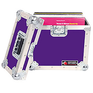 Record / Utility ATA Case In Purple For 50 12"/LP Vinyl Records Made In U.S.A.