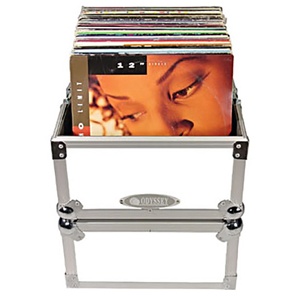 Record / Utlity ATA Case In White For 100 12"/LP Vinyl Records Half-Split Design Made In U.S.A.