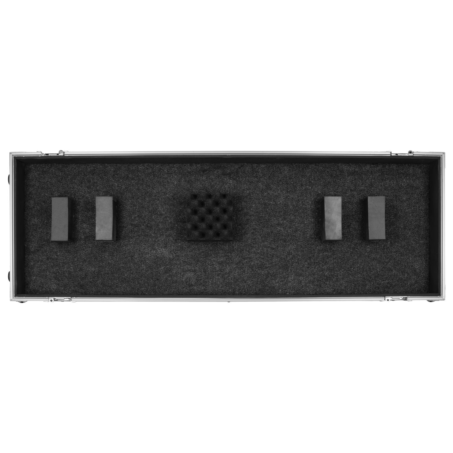 12" Format DJ Mixer and Two Turntables in Standard Position DJ Coffin Case with Wheels - Image 6