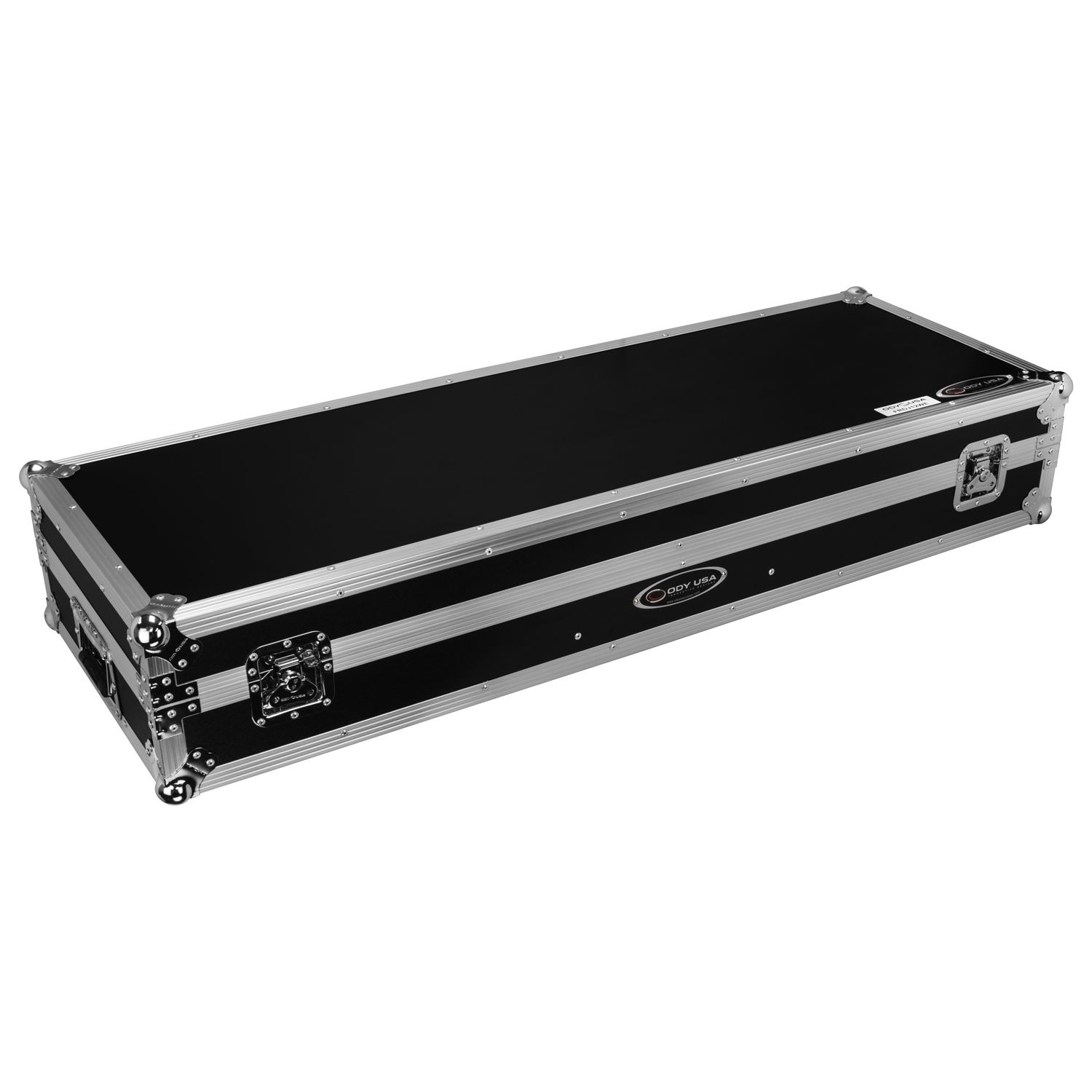 12" Format DJ Mixer and Two Turntables in Standard Position DJ Coffin Case with Wheels - Image 9