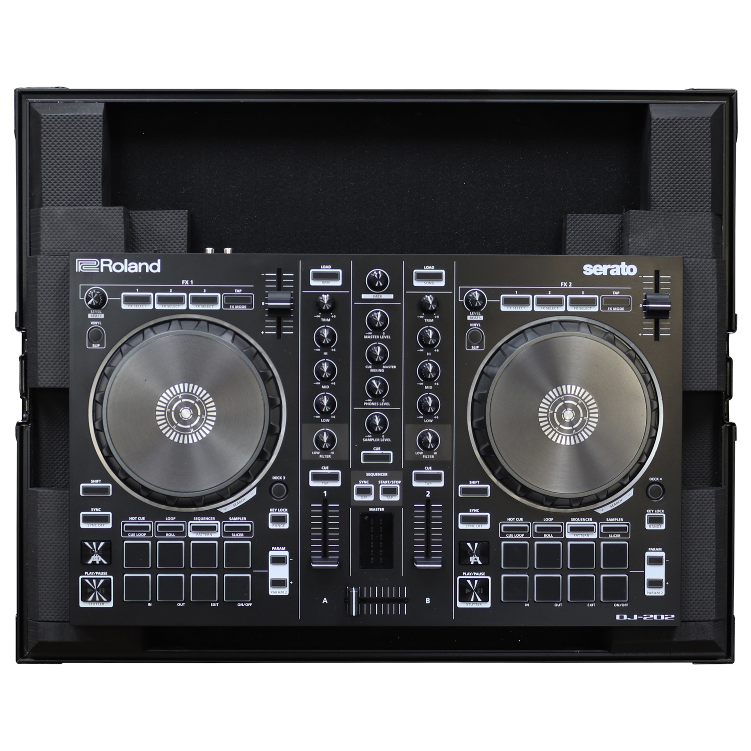 Black Roland DJ-202 / Native Instruments Traktor Kontrol S2 MK3 Case - Image 5