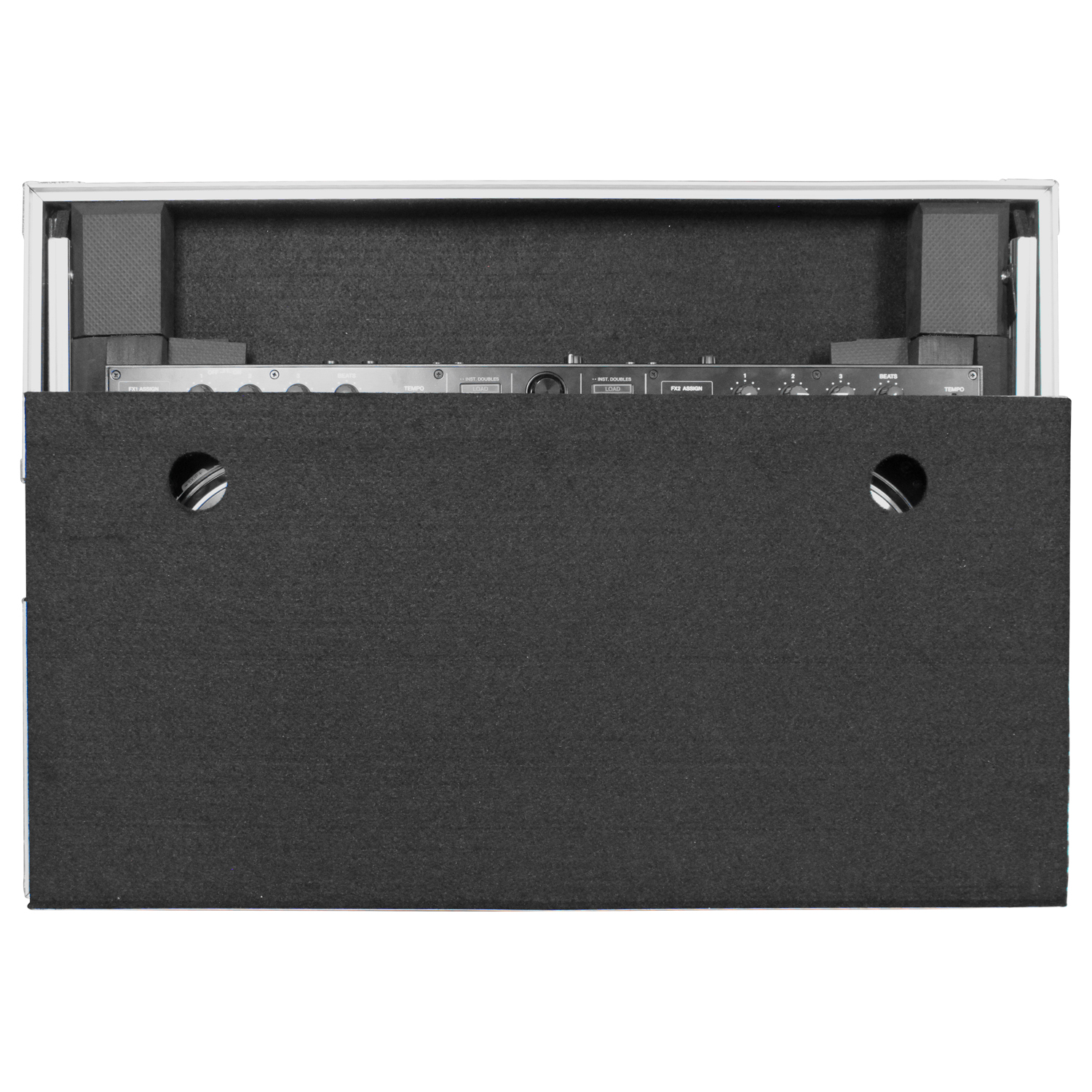 Low Profile Pioneer DDJ-RR / DDJ-SR / DDJ-SR2 Flight Case with Glide Platform - Image 15
