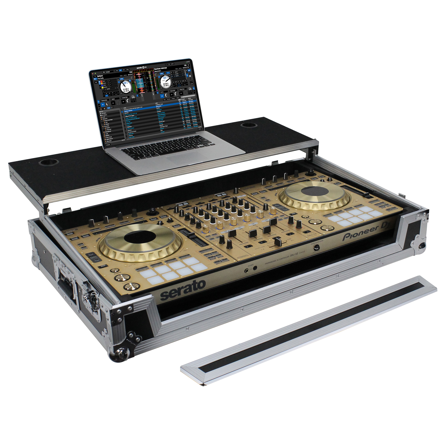 Pioneer DDJ-RZ / DDJ-SZ / DDJ-SZ2 Wheel Case with Glide Platform - Image 3