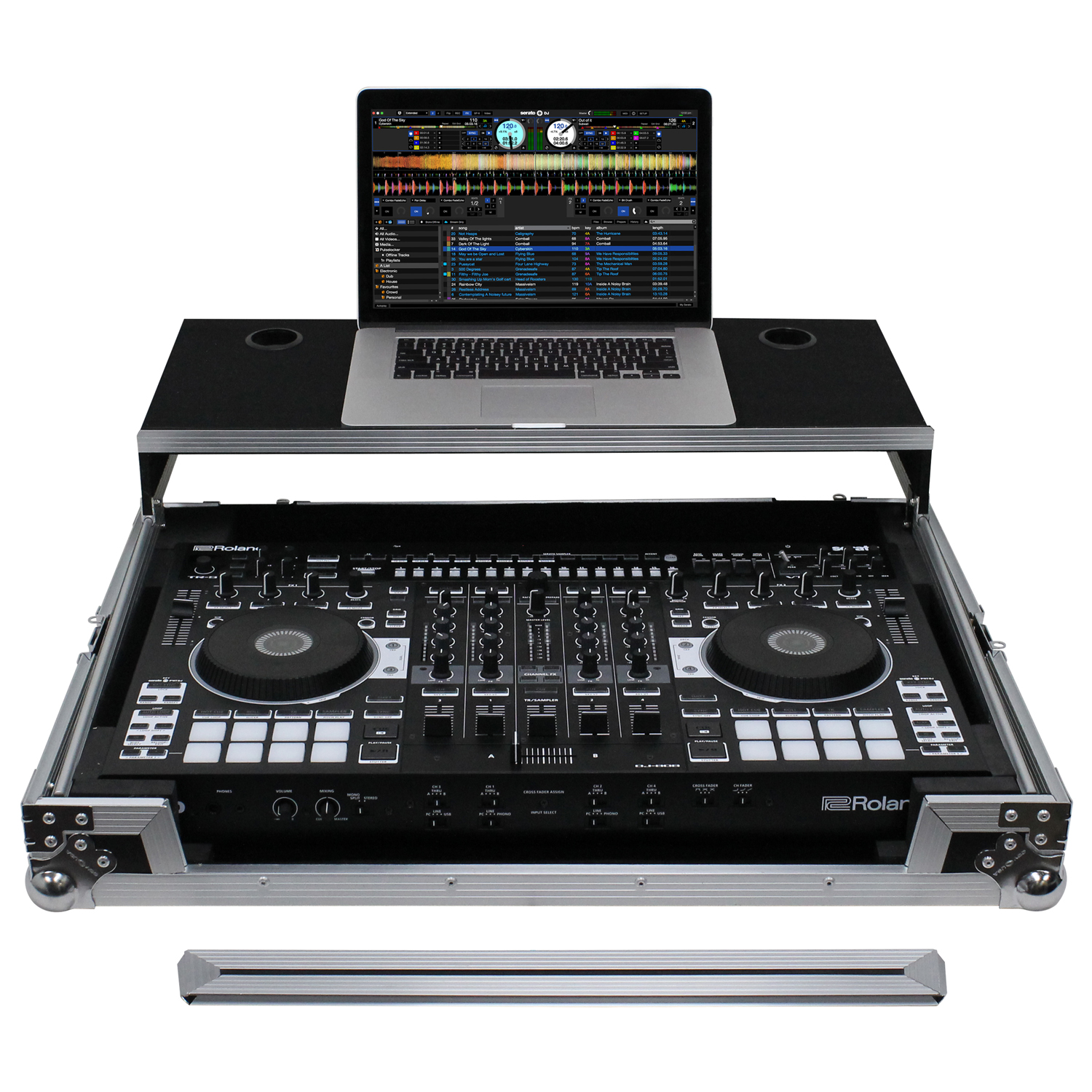 Roland DJ-808 Case with Glide Platform - Image 2