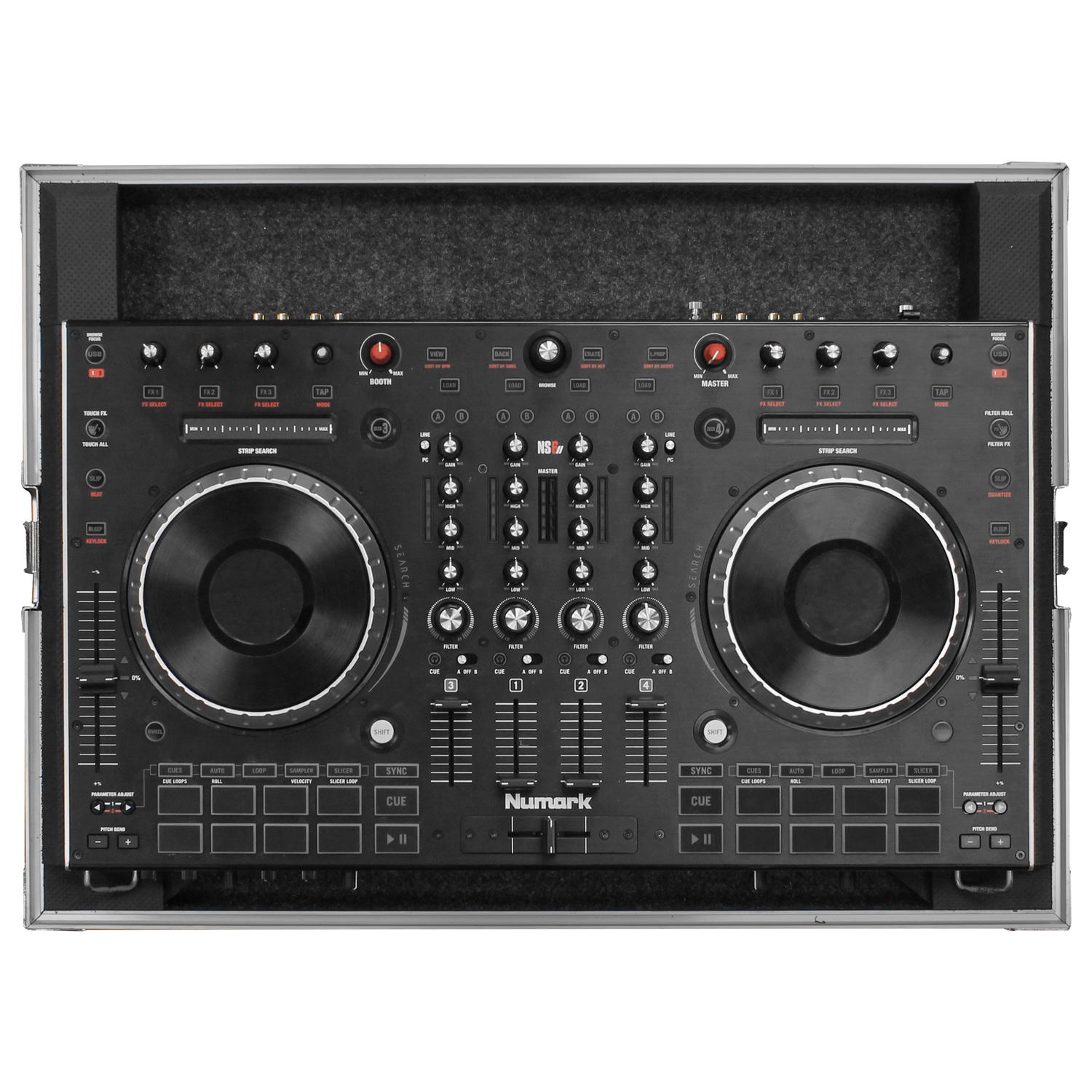 Low Profile Numark NS6II Case - Image 5