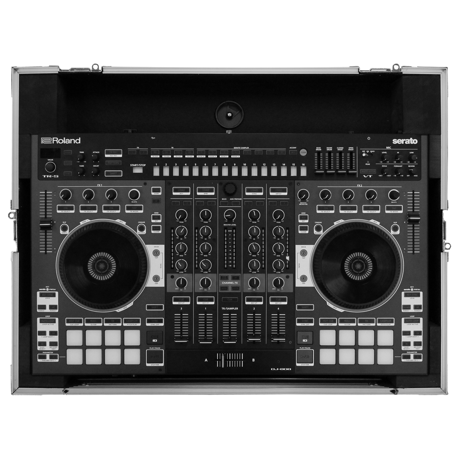 Roland DJ-808 Case with Extra Deep Rear Space - Image 5