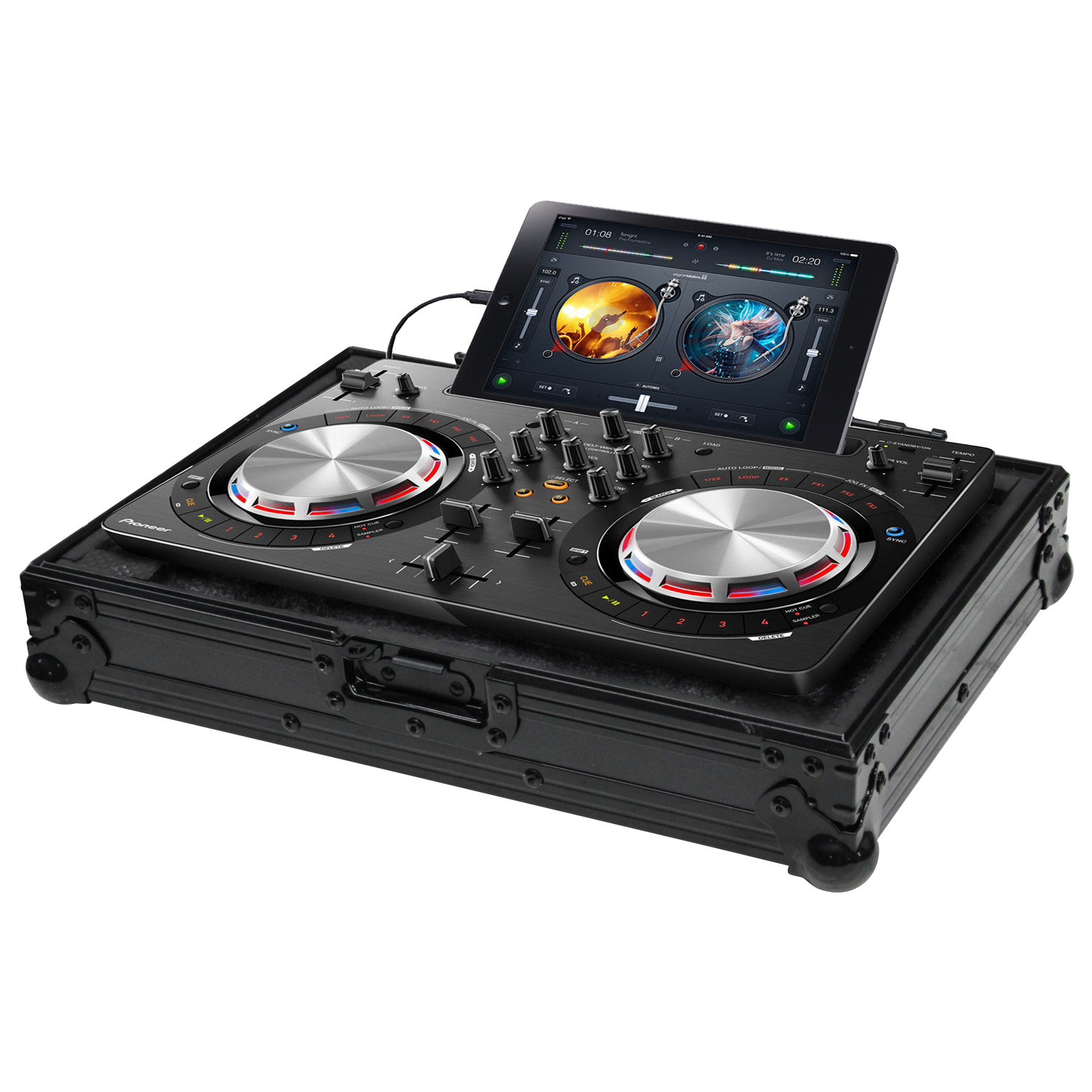 Black Pioneer DDJ-200 / DDJ-SP1 / DDJ-WEGO(1-4) / DDJ-XP(1-2) Case