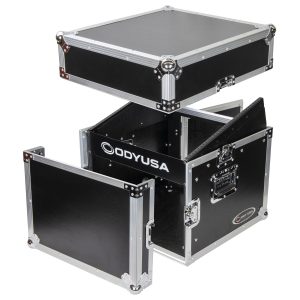10U Top Slanted 6U Vertical Pro Combo Rack
