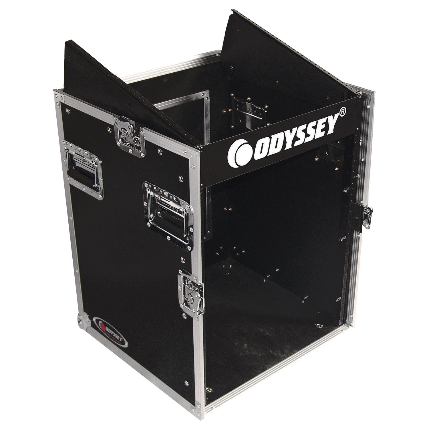 10U Top Slanted 12U Vertical Pro Combo Rack