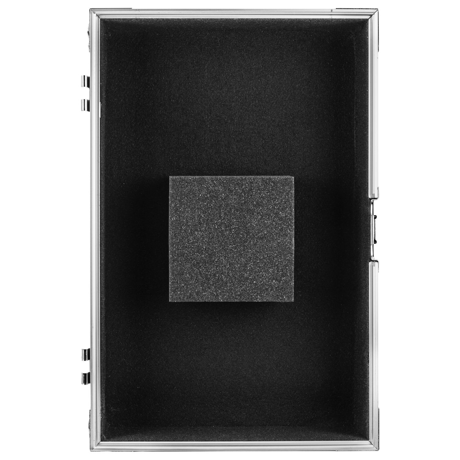 Universal 10-inch Format Extra Deep Silver Diamond Plated DJ Mixer Case - Image 8