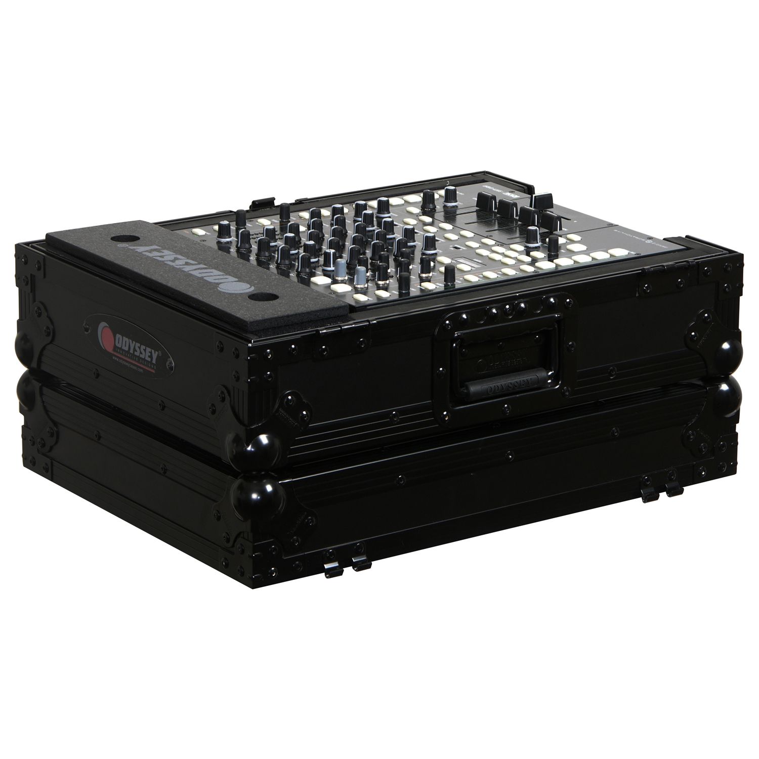 Odyssey Universal Black 12" Format DJ Mixer Flight Case - Image 2