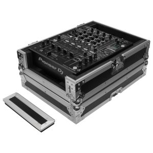 Odyssey Universal 12" Format DJ Mixer Flight Case with Extra Deep Rear Cable Compartment