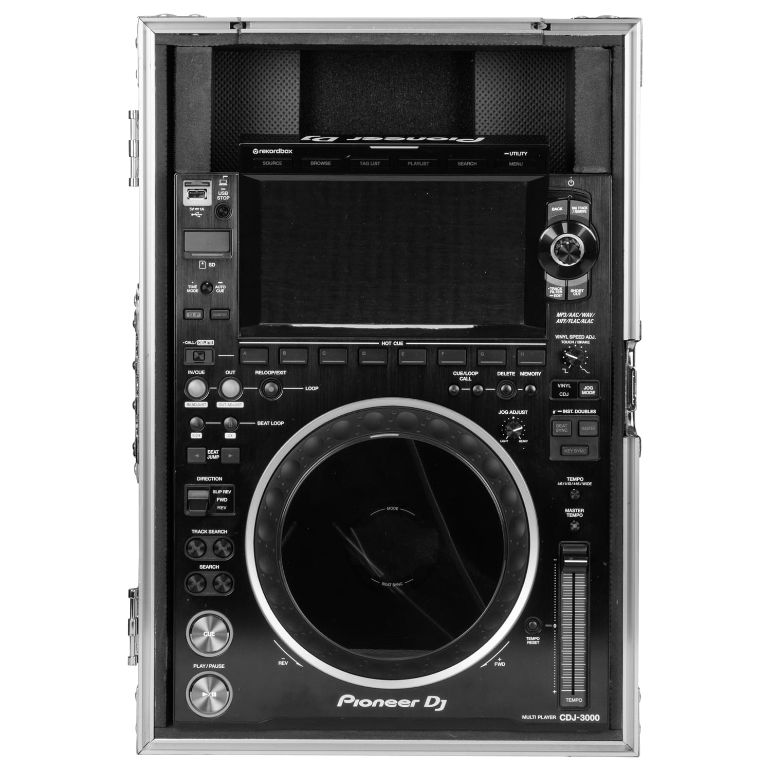 Pioneer DJ CDJ-3000 Flight Case with Removable Panel - Image 2