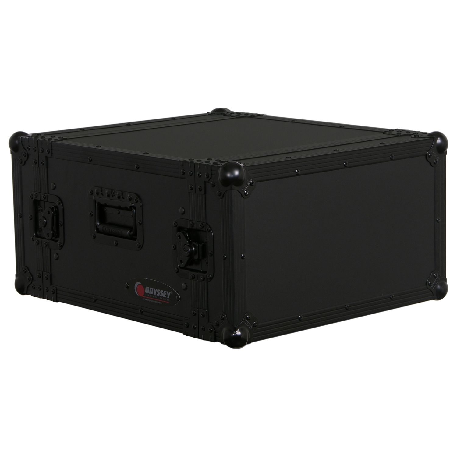 Black 6U Pro Amp Rack - Image 2