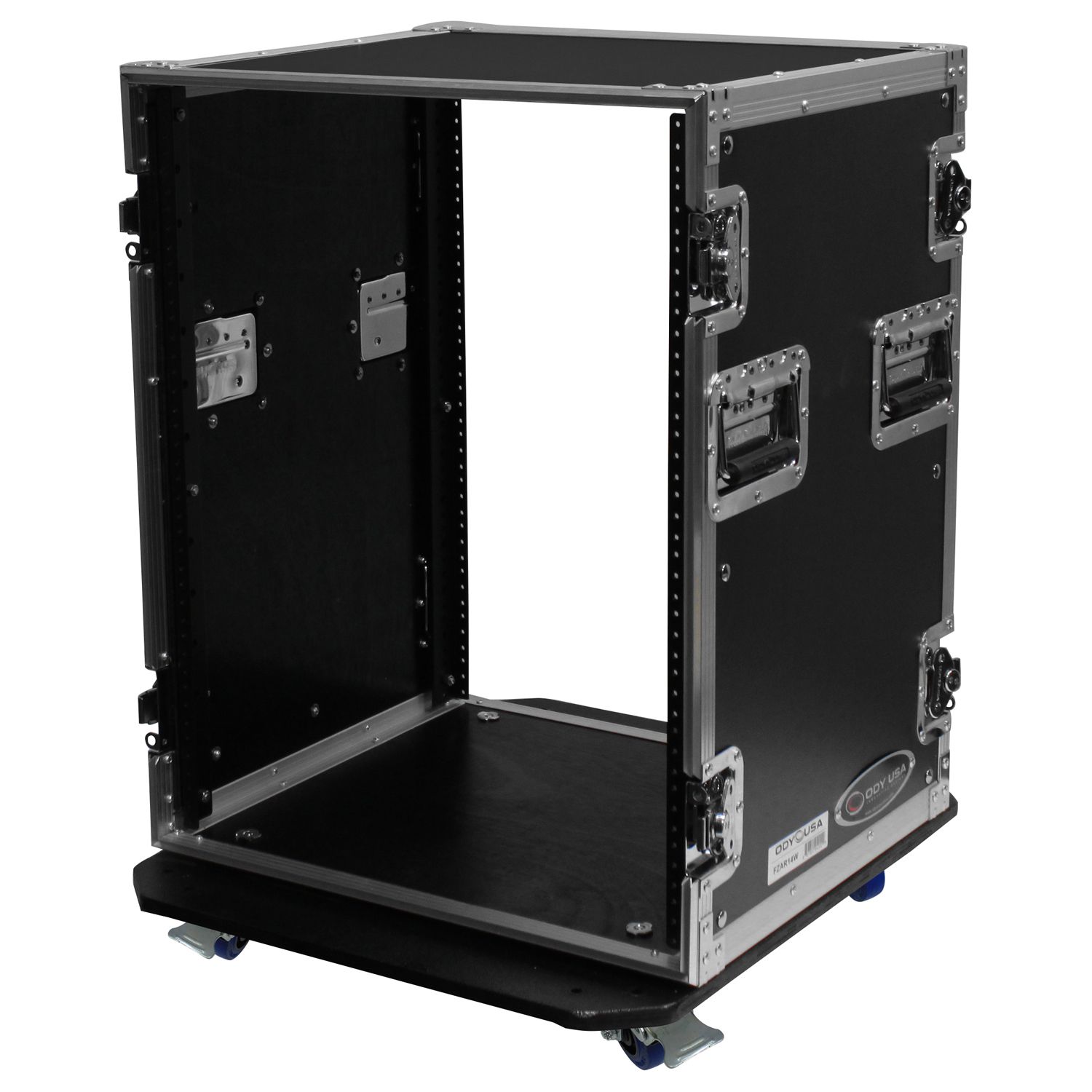 14U Pro Amp Rack with Casters - Image 6