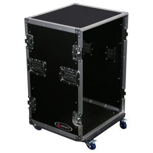 16U Pro Amp Rack with Casters
