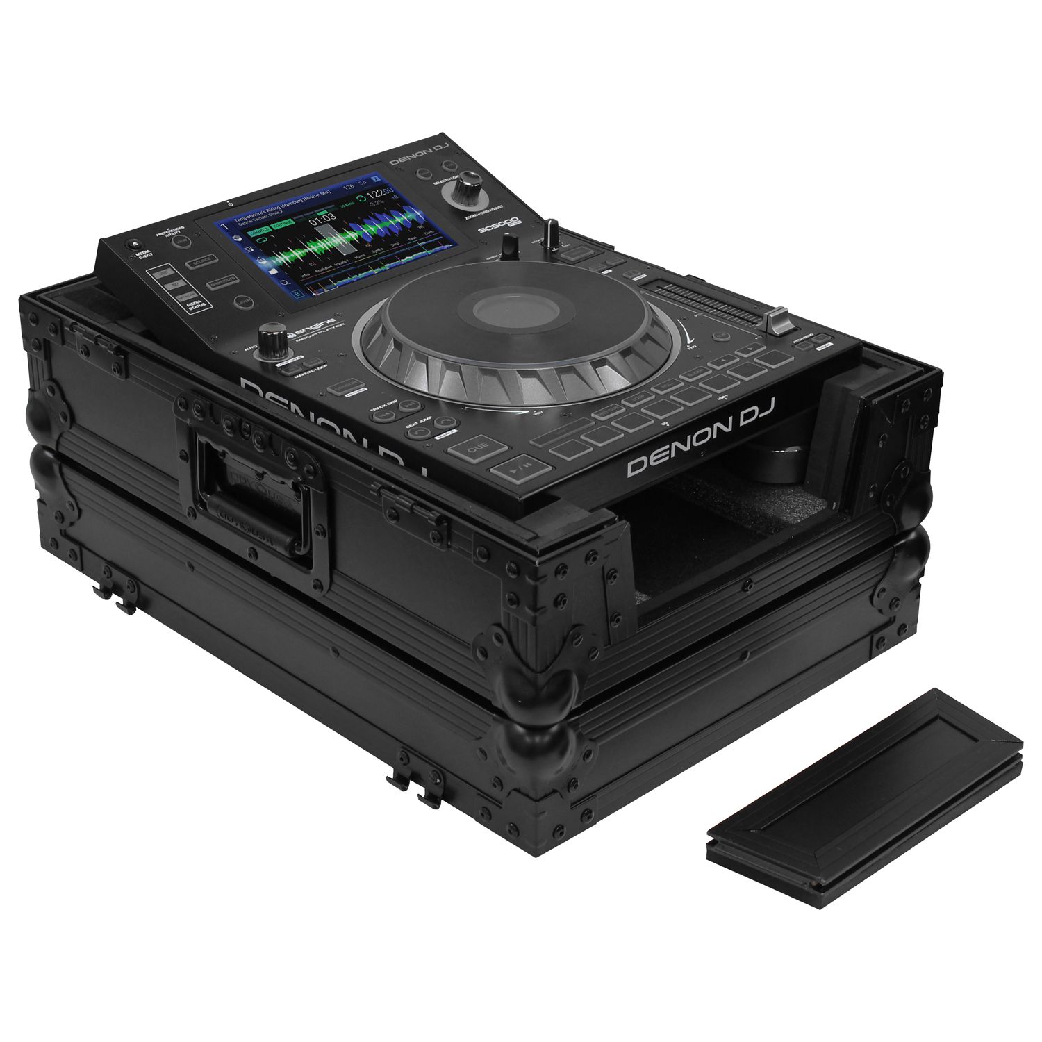 Universal Black Large Format Media Player Flight Case - Image 3