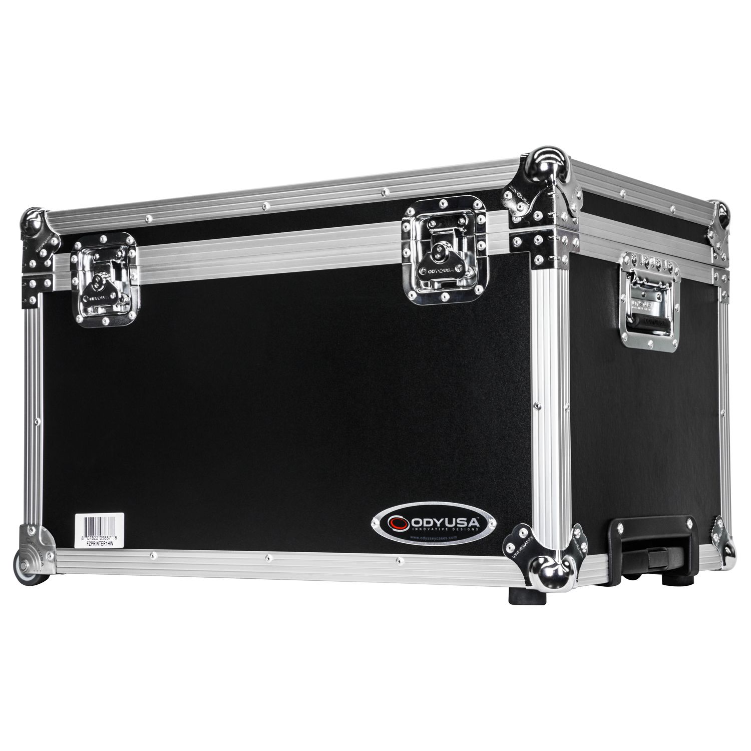 Dual Chauvet Intimidator Spot Duo 155 Flight Case with Pullout Handle and Wheels - Image 11