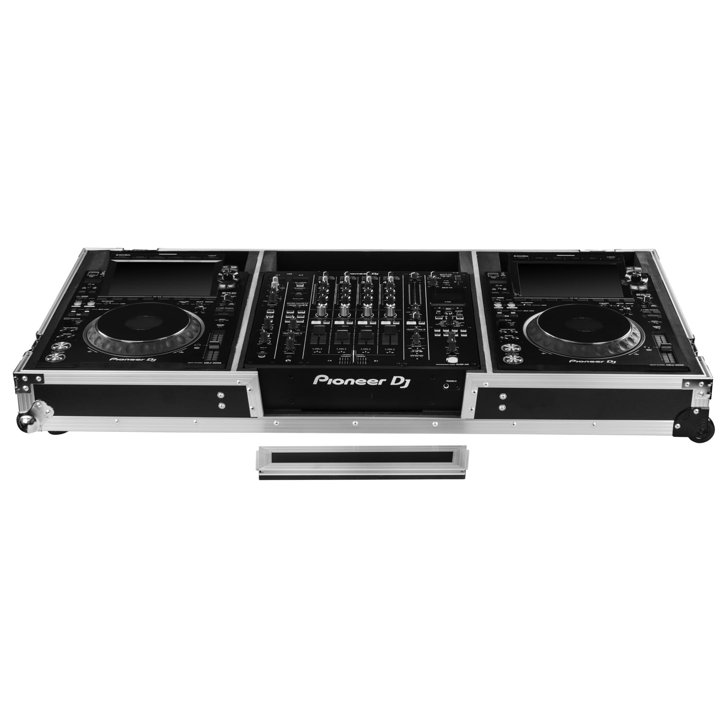 Odyssey DJ Coffin Flight Case with Wheels for DJM-A9 and CDJ-3000 or Similar Size Gear - Image 3