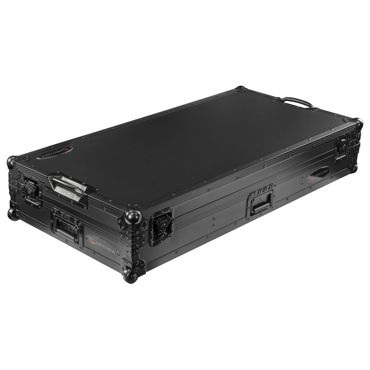 Odyssey Black Label DJ Coffin Flight Case with Wheels for DJM-A9 and CDJ-3000 or Similar Size Gear - Image 6