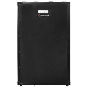 21" Wide x 36" Tall Black DJ Fold-out Stand