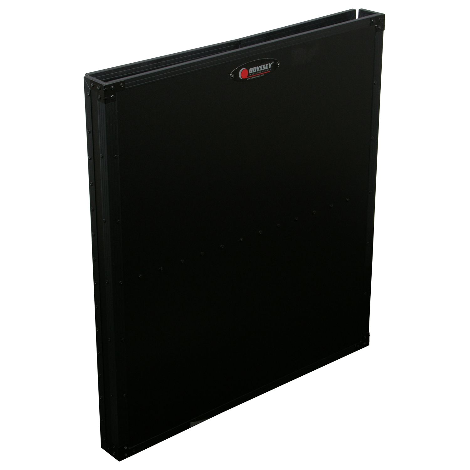 33" Wide x 36" Tall Black DJ Fold-out Stand - Image 4