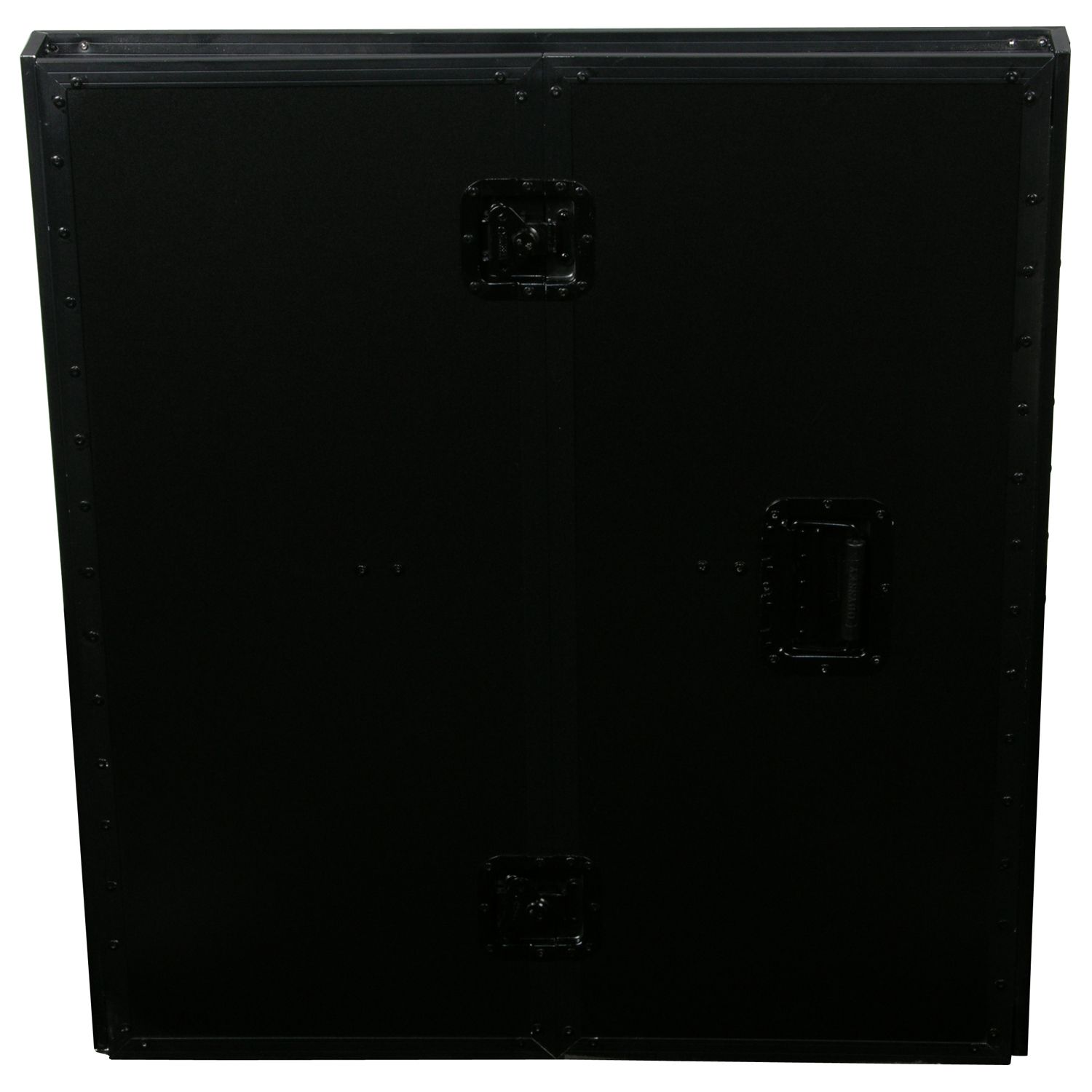 33" Wide x 36" Tall Black DJ Fold-out Stand - Image 8
