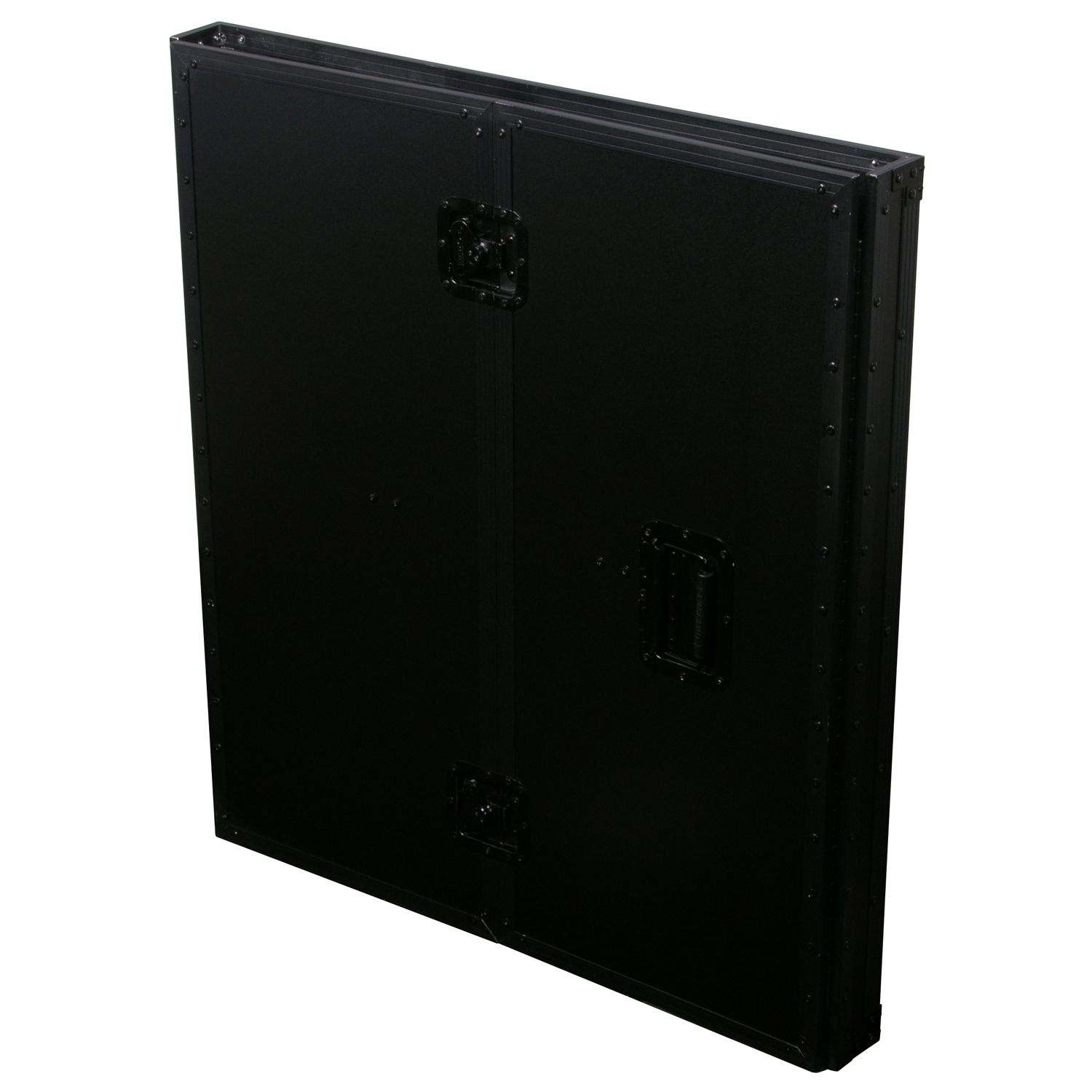 33" Wide x 36" Tall Black DJ Fold-out Stand - Image 9